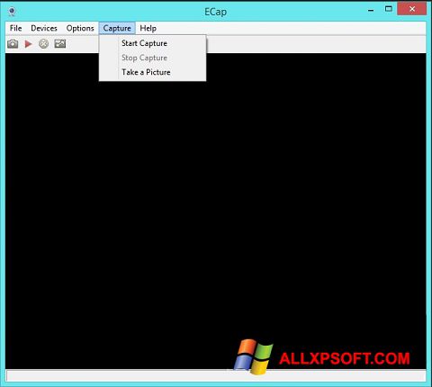 ภาพหน้าจอ ECap สำหรับ Windows XP
