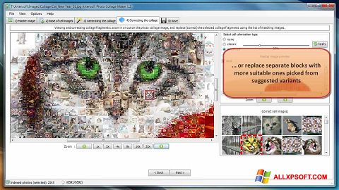 ภาพหน้าจอ Photo Collage Maker สำหรับ Windows XP