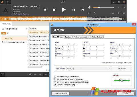 ดาวน์โหลด AIMP สำหรับ Windows XP (32/64 Bit) ภาษาไทย