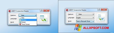 ภาพหน้าจอ ABBYY Screenshot Reader สำหรับ Windows XP