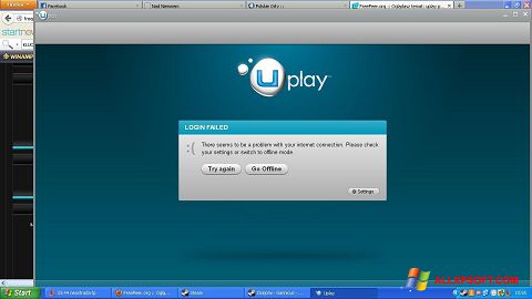 ภาพหน้าจอ Uplay สำหรับ Windows XP