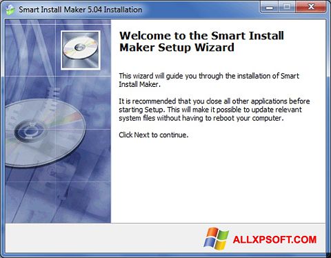 ภาพหน้าจอ Smart Install Maker สำหรับ Windows XP