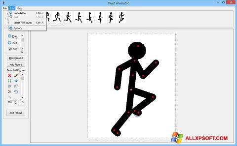 ภาพหน้าจอ Pivot Animator สำหรับ Windows XP