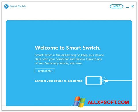 ภาพหน้าจอ Samsung Smart Switch สำหรับ Windows XP